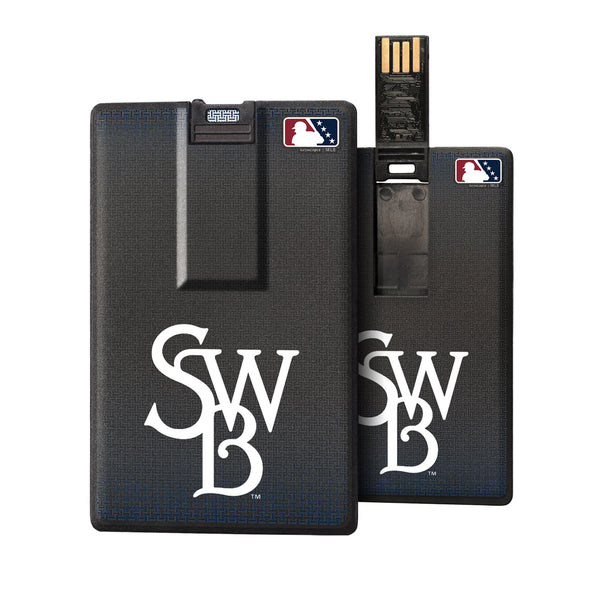 Scranton/Wilkes-Barre RailRiders Linen Credit Card USB Drive 32GB