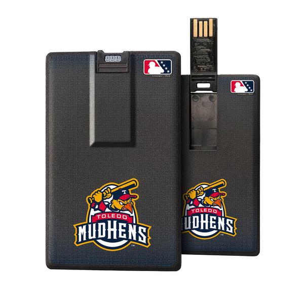 Toledo Mud Hens Linen Credit Card USB Drive 32GB