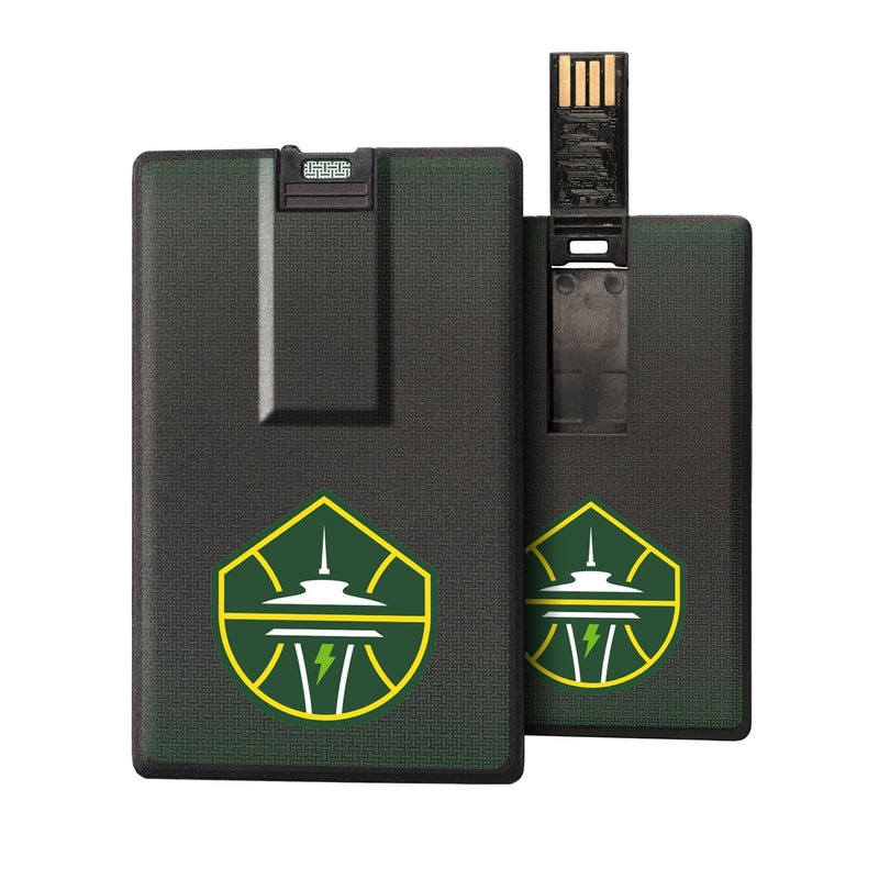 Seattle Storm Linen Credit Card USB Drive 32GB