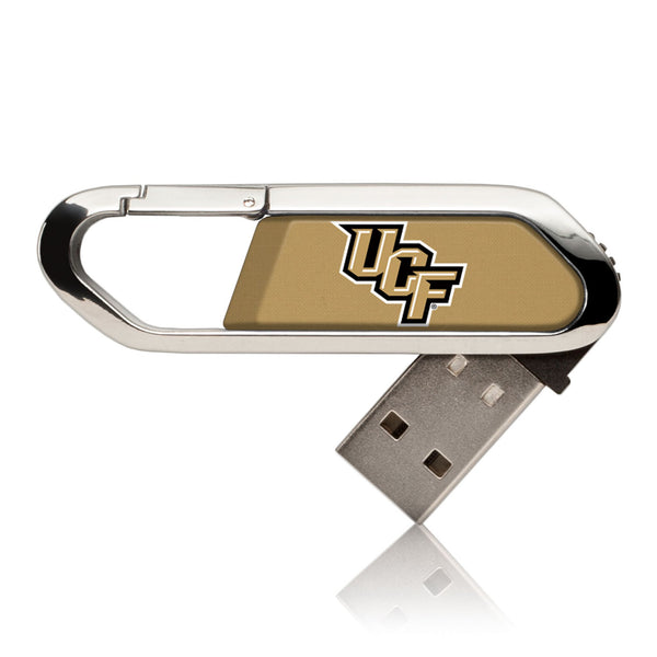 University of Central Florida Golden Knights Solid USB 32GB Clip Style Flash Drive