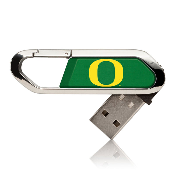 University of Oregon Ducks Solid USB 32GB Clip Style Flash Drive