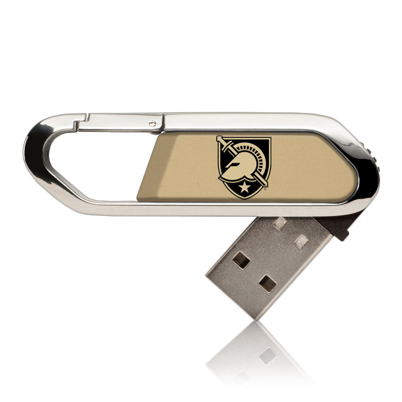 United States Military Academy Black Knights Solid USB 32GB Clip Style Flash Drive