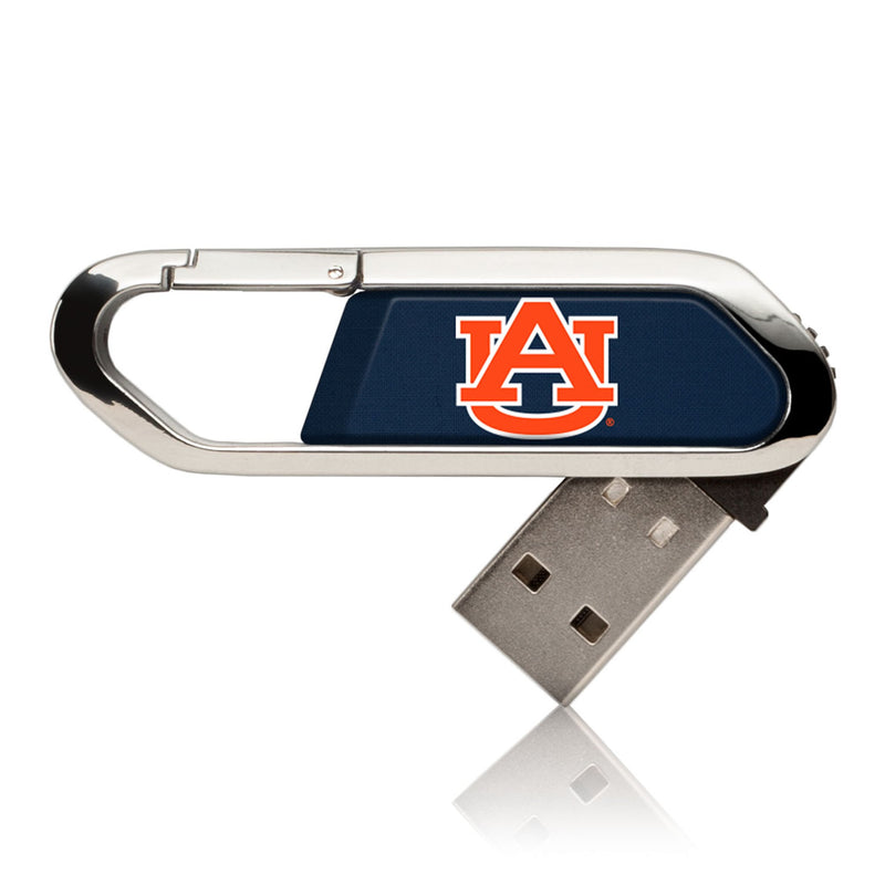 University of Auburn Tigers Solid USB 32GB Clip Style Flash Drive