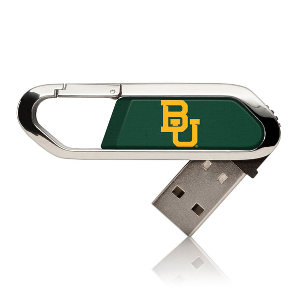 Baylor University Bears Solid USB 32GB Clip Style Flash Drive