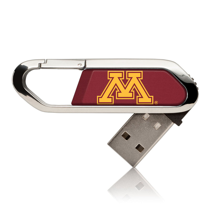 University of Minnesota Golden Gophers Solid USB 32GB Clip Style Flash Drive