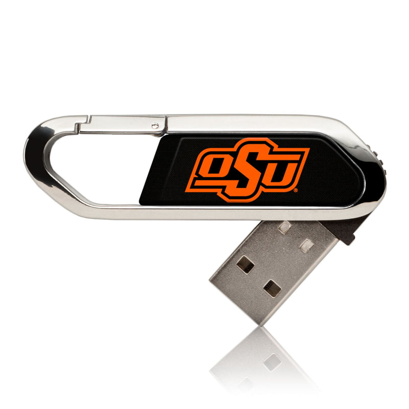 Oklahoma State University Cowboys Solid USB 32GB Clip Style Flash Drive