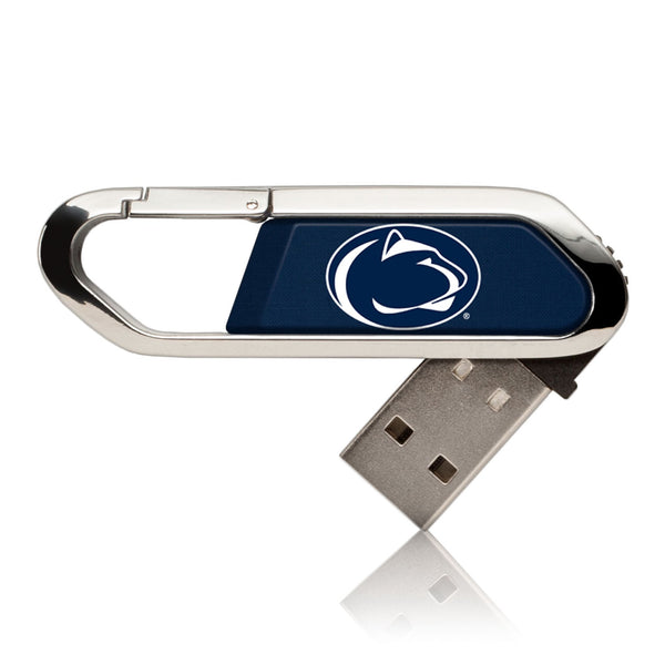 Pennsylvania State University Nittany Lions Solid USB 32GB Clip Style Flash Drive