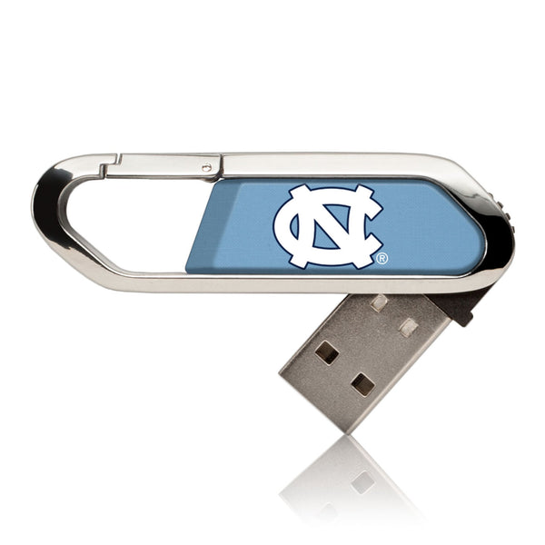 University of North Carolina Tar Heels Solid USB 32GB Clip Style Flash Drive