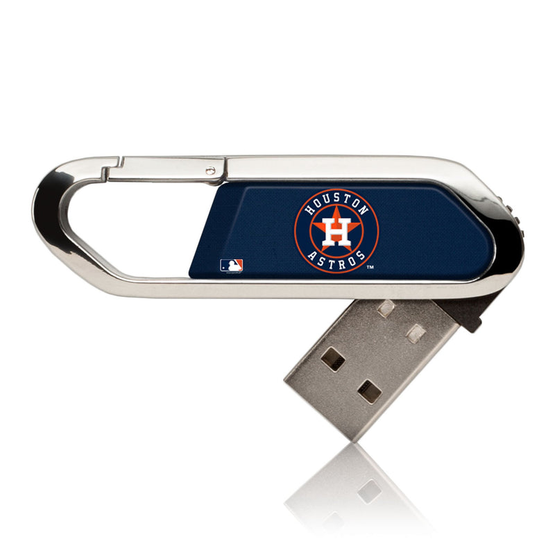 Houston Astros Solid USB 32GB Clip Style Flash Drive