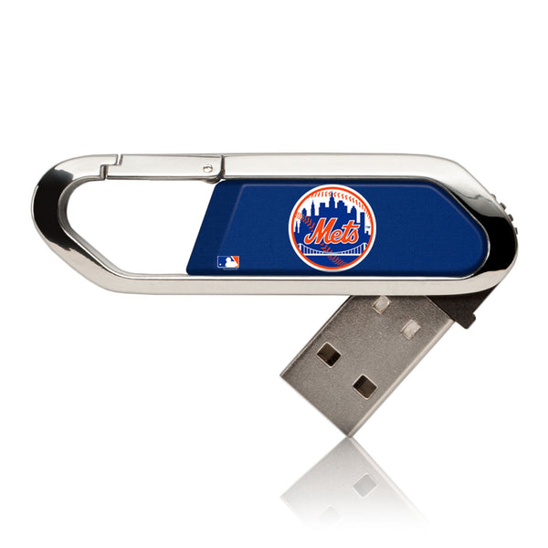 New York Mets Solid USB 32GB Clip Style Flash Drive