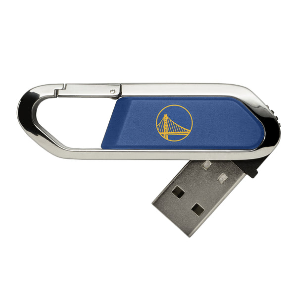 Golden State Warriors Solid USB 32GB Clip Style Flash Drive