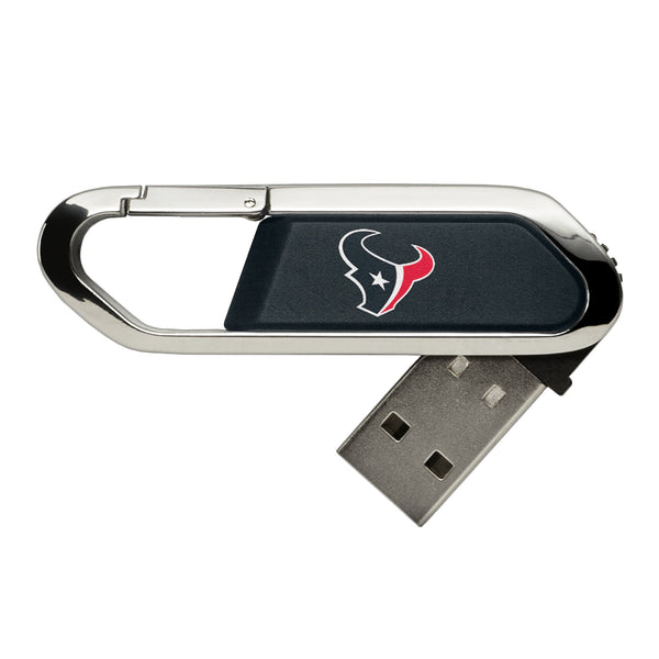 Houston Texans Solid USB 32GB Clip Style Flash Drive