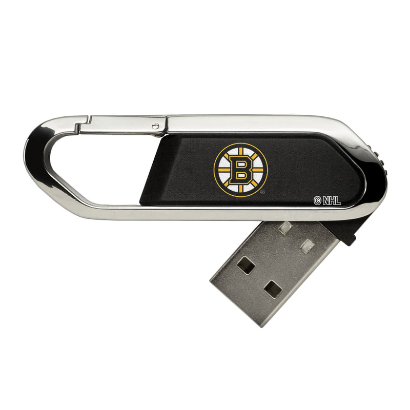 Boston Bruins Solid USB 32GB Clip Style Flash Drive