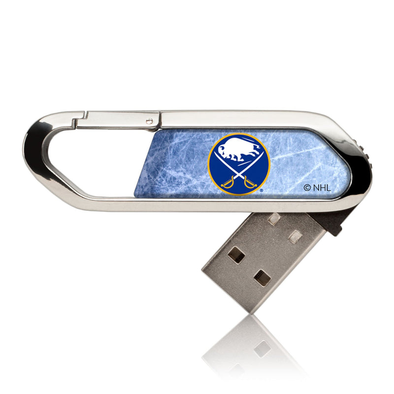 Buffalo Sabres Ice Flood USB 32GB Clip Style Flash Drive