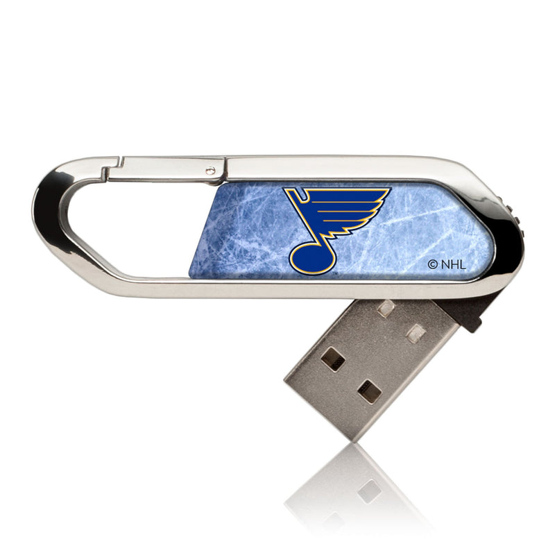 St. Louis Blues Ice Flood USB 32GB Clip Style Flash Drive