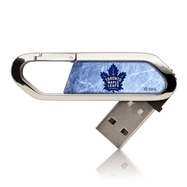 Toronto Maple Leafs Ice Flood USB 32GB Clip Style Flash Drive