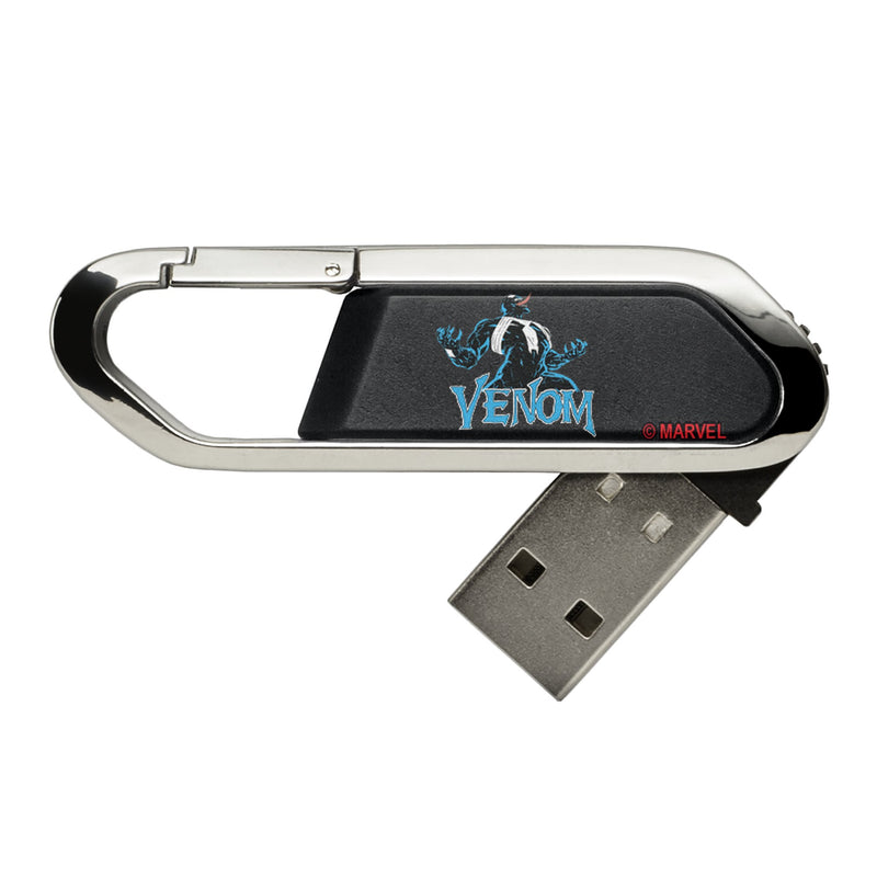 Marvel Venom Badge  USB 32GB Clip Style Flash Drive