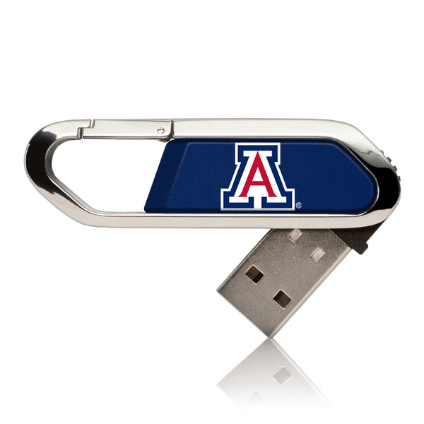 University of Arizona Wildcats Solid USB 32GB Clip Style Flash Drive