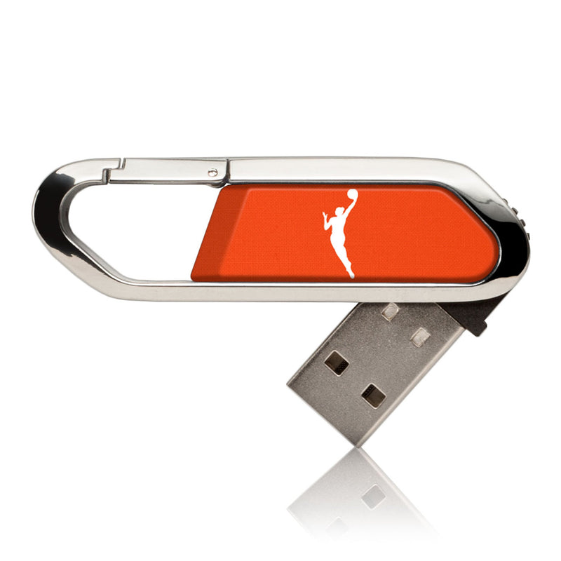 WNBA  Solid USB 32GB Clip Style Flash Drive