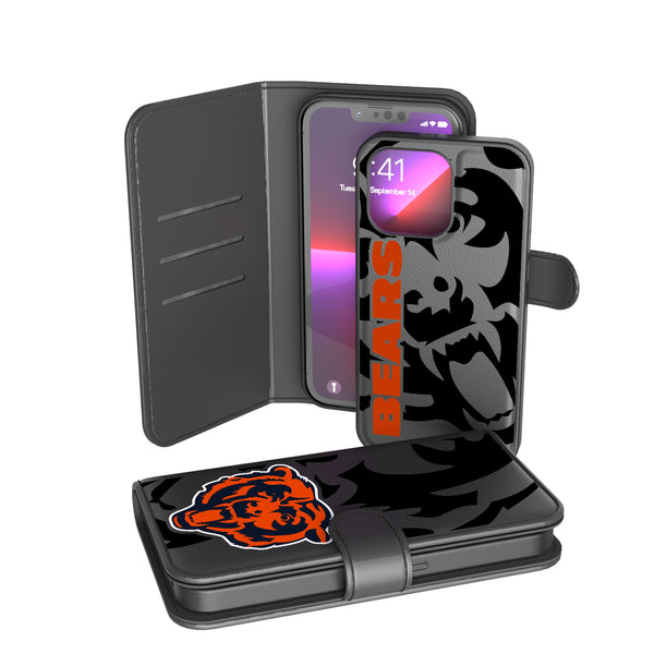 Chicago Bears Monocolor Tilt iPhone Wallet Phone Case