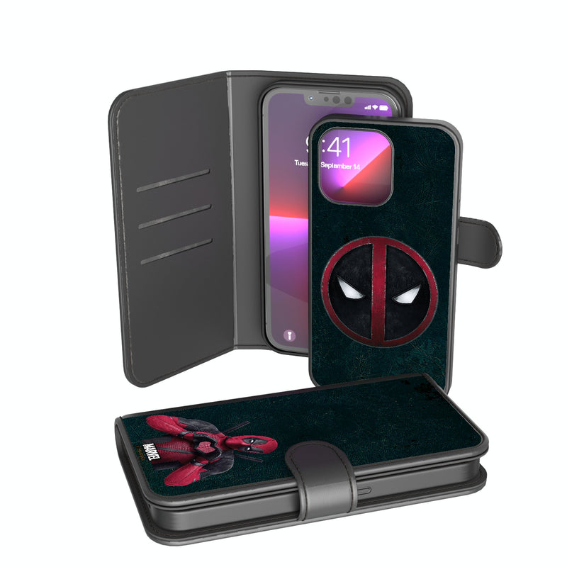 Marvel Deadpool Badge iPhone Wallet Phone Case