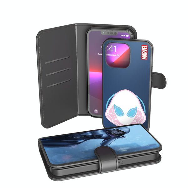 Marvel Spider-Gwen Cover Art iPhone Wallet Phone Case