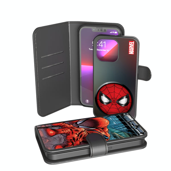 Marvel Spider-Man Cover Art iPhone Wallet Phone Case