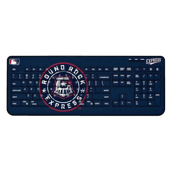 Round Rock Express Solid Wireless USB Keyboard