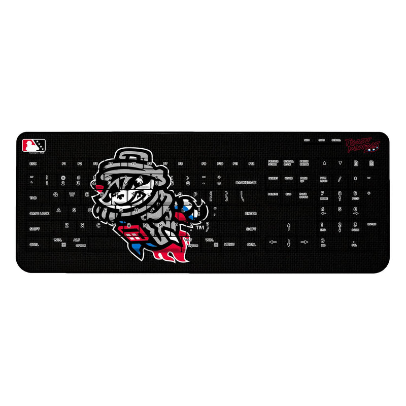 Rocket City Trash Pandas Solid Wireless USB Keyboard