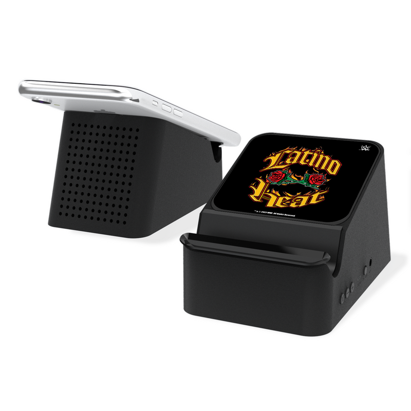 Eddie Guerrero Clean Wireless Charging Station and Bluetooth Speaker