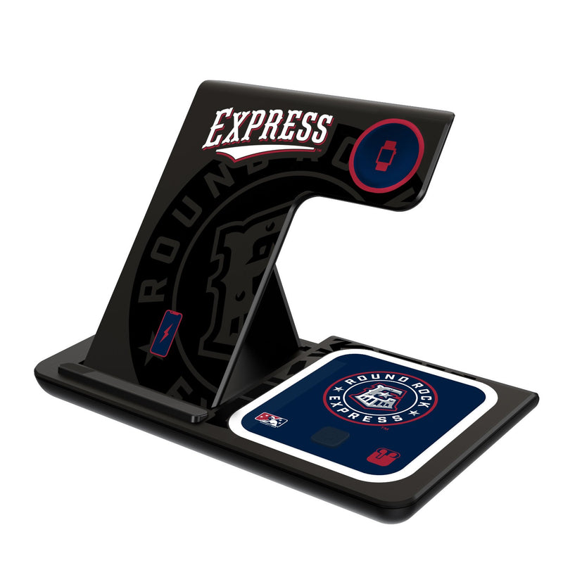 Round Rock Express Tilt 3 in 1 Charging Station