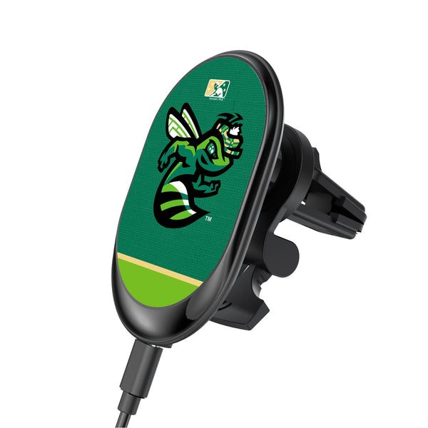 Augusta GreenJackets Solid Wordmark Wireless Car Charger