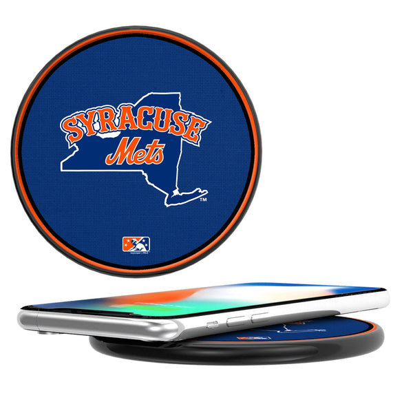 Syracuse Mets Solid 15-Watt Wireless Charger