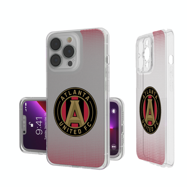 Atlanta United FC  Linen iPhone Clear Phone Case