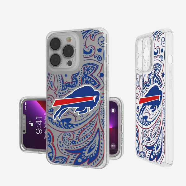 Buffalo Bills Paisley iPhone Clear Case