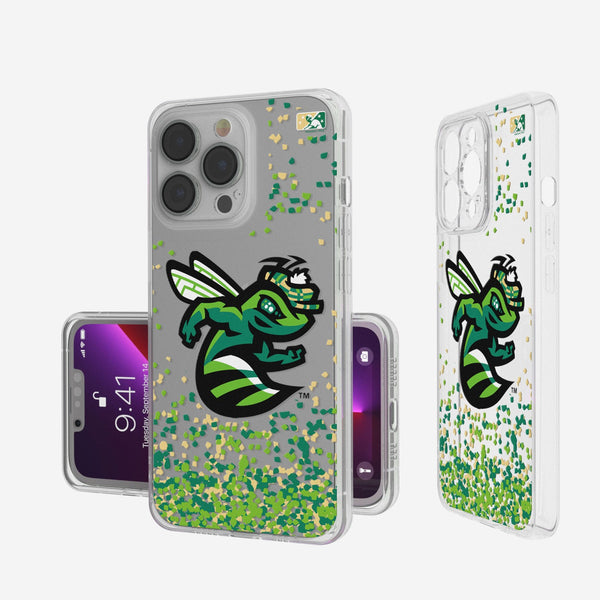 Augusta GreenJackets Confetti iPhone Clear Case