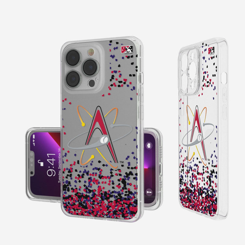 Albuquerque Isotopes Confetti iPhone Clear Case