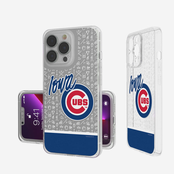 Iowa Cubs Memories iPhone Clear Case