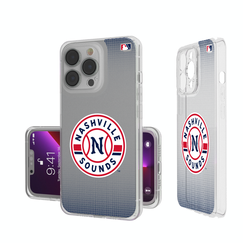 Nashville Sounds Linen iPhone Clear Phone Case