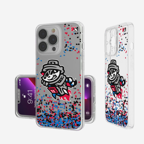 Rocket City Trash Pandas Confetti iPhone Clear Case