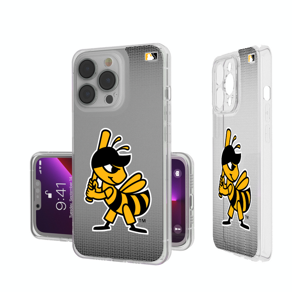 Salt Lake Bees Linen iPhone Clear Phone Case