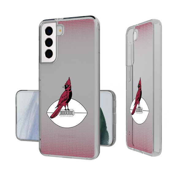 Chicago Cardinals 1947-1959 Historic Collection Linen Galaxy Clear Phone Case