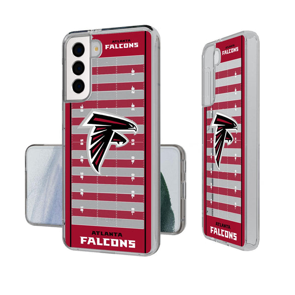 Atlanta Falcons Football Field Galaxy Clear Case