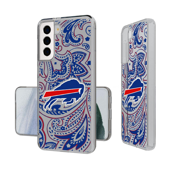 Buffalo Bills Paisley Galaxy Clear Case