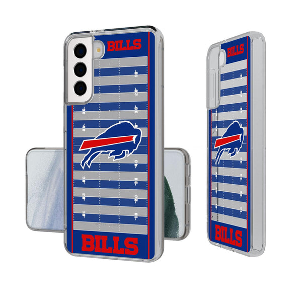 Buffalo Bills Football Field Galaxy Clear Case