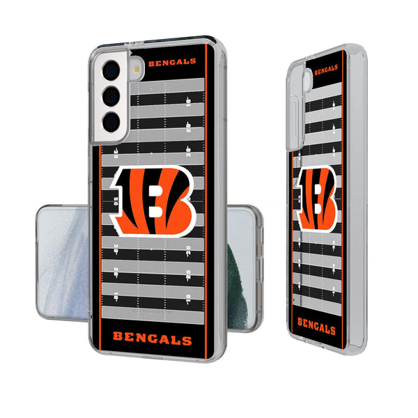 Cincinnati Bengals Football Field Galaxy Clear Case