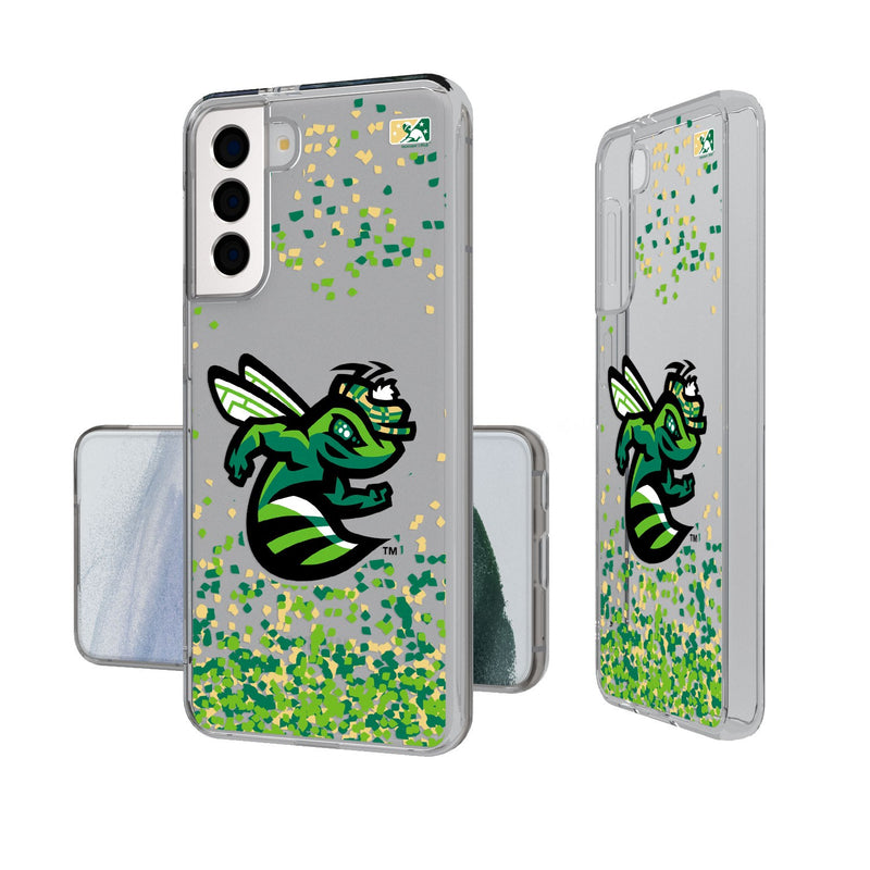 Augusta GreenJackets Confetti Galaxy Clear Case