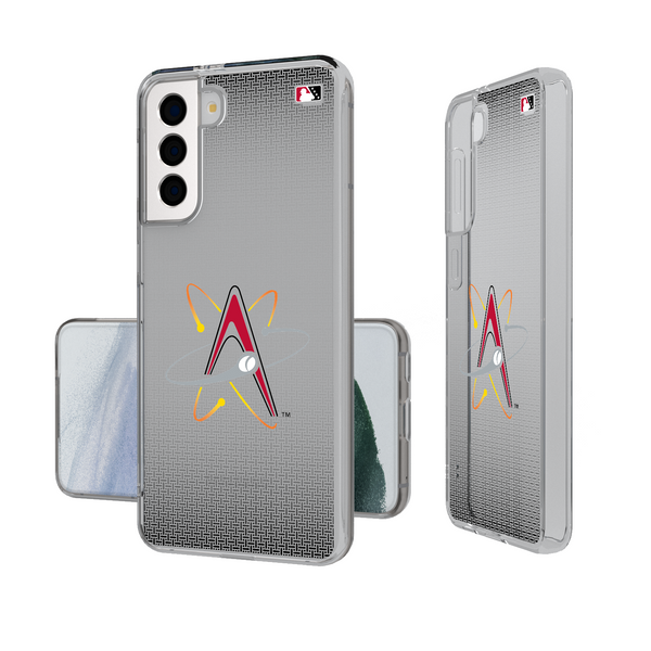 Albuquerque Isotopes Linen Galaxy Clear Phone Case