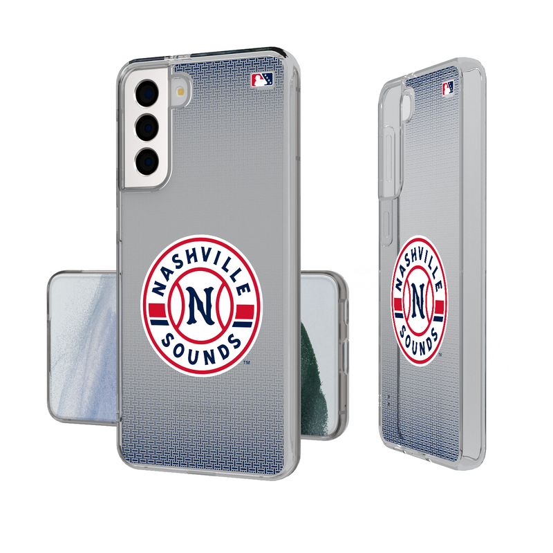 Nashville Sounds Linen Galaxy Clear Phone Case