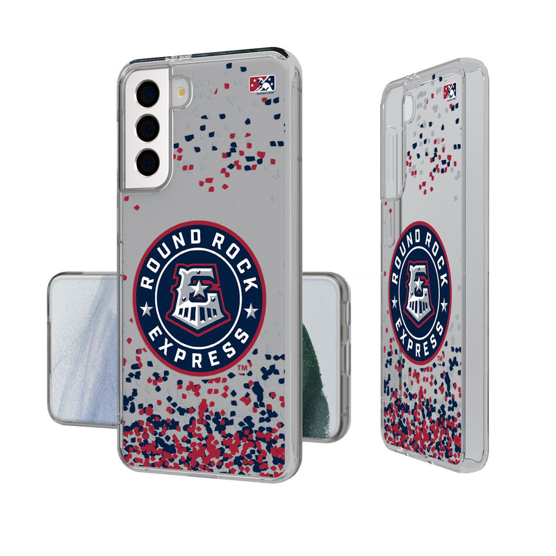 Round Rock Express Confetti Galaxy Clear Case